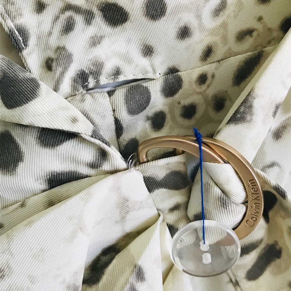 Calvin Klein faux wrap dress, NWT - Picture 8 of 8